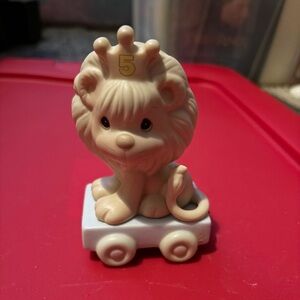 Precious moments birthday train age 5 figure
